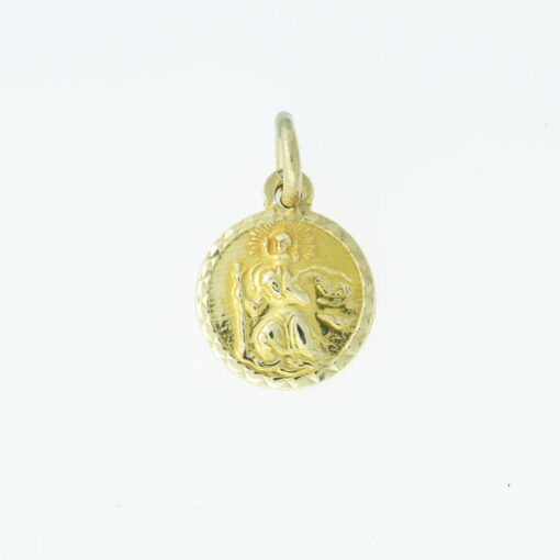 Dinky Gold St Christopher by Georg Jensen