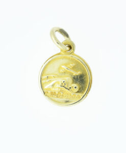 Dinky Gold St Christopher by Georg Jensen