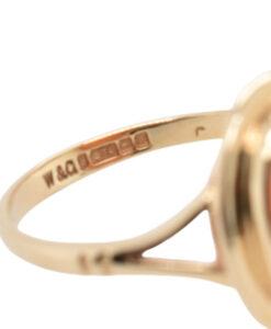 Vintage gold Cameo ring