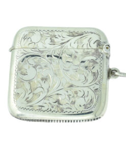Antique Sterling Silver Vesta Case Hallmarked Chester 1920