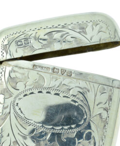 Antique Sterling Silver Vesta Case Hallmarked Chester 1920