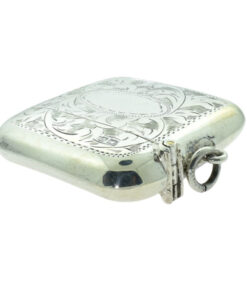 Antique Sterling Silver Vesta Case Hallmarked Chester 1920
