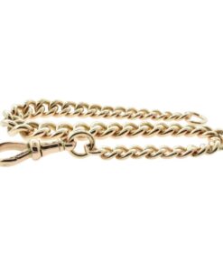 Rose Gold Graduated Albert Bracelet