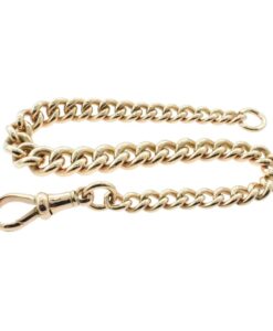 Rose Gold Graduated Albert Bracelet