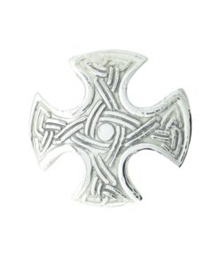 Sterling Silver Celtic Cross Brooch by Robert Allinson