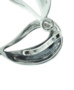 Georg Jensen Sterling Silver Tear Drop Link Bracelet