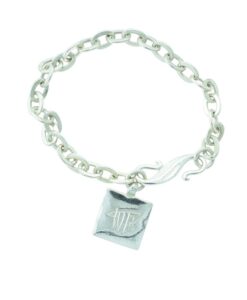 Wright and Teague Sterling Silver Love Devine Bracelet