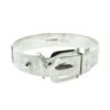 Vintage Sterling Silver Buckle Bangle