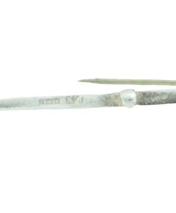 Vintage 1960 Sterling Silver Scotch Thistle Brooch or Kilt Pin