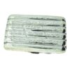 Antique Sterling Silver Ribbed Cigarette Case 1911