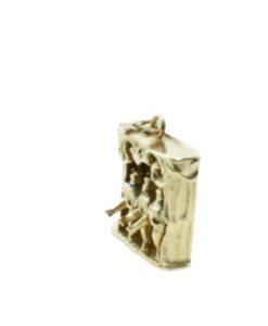 9ct Gold CAN CAN DANCERS Charm by Georg Jensen
