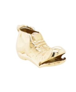 Vintage 9ct yellow gold Boot charm by Georg Jensen