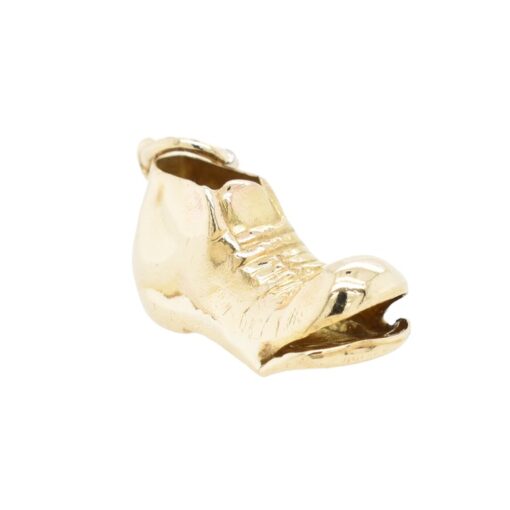 Vintage 9ct yellow gold Boot charm by Georg Jensen