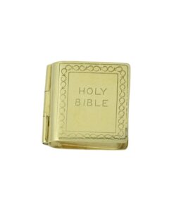 9ct Gold Bible Charm by Georg Jensen