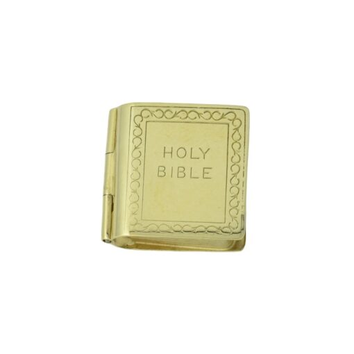 9ct Gold Bible Charm by Georg Jensen