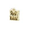 Gold CAN CAN DANCERS Charm by Georg Jensen