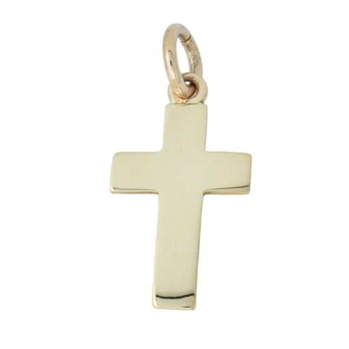 Solid 9ct Rose Gold Cross