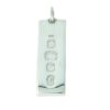 Vintage 1977 Sterling Silver Queen's Jubilee Ingot Pendant
