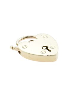 Antique 9ct Rose Gold Padlock Pre 1932