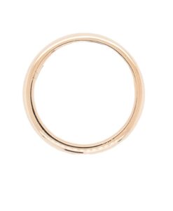 Vintage 9ct Rose Gold Wedding Band Ring 5mm