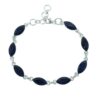 Sterling Silver Sapphire Bracelet
