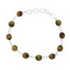 Round Tigers Eye Bracelet