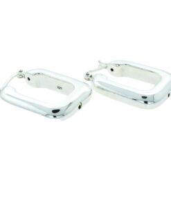 Sterling Silver Creole Earrings