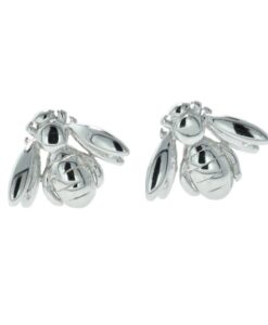 Sterling Silver Bee Earrings