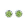 Peridot Stud Earring