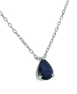 Sapphire Birthstone Pendant