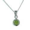 Peridot August Birthstone Pendant