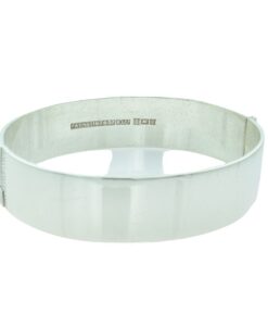 Vintage Silver Engraved Bangle