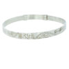 Vintage Sterling Silver Expandable Bangle Dated 1967