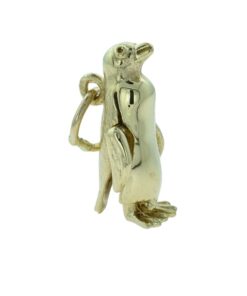 9ct Gold Penguin Charm