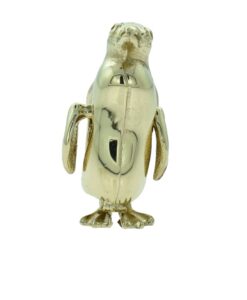 9ct Gold Moving Penguin Charm