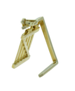 Vintage 9ct Gold Gate Charm
