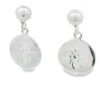 Sterling Silver Bee Earrings