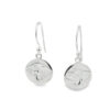 Sterling Silver Bee Drop Earrings