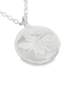 Sterling Silver Bee Pendant