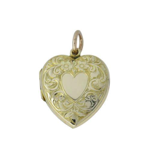 Vintage 9ct Gold Heart Locket
