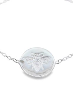 925 Sterling Silver Bee Bracelet