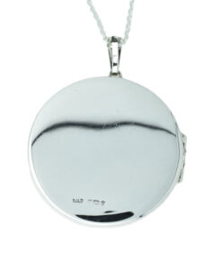 Vintage Round Sterling Silver Locket