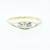 Antique Three Stone Diamond Ring in 18ct Gold