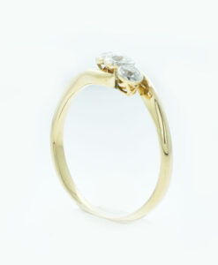Antique Three Stone Diamond Ring