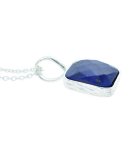 Sterling Silver Lapis Lazuli Pendant
