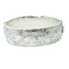 Vintage Silver Leaf Bangle