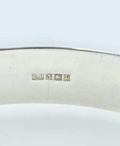 Vintage Sterling Engraved Bangle