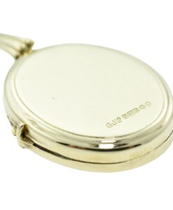 Vintage 9ct Gold Sunburst Locket