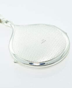 Vintage Water Drop Sterling Silver Locket