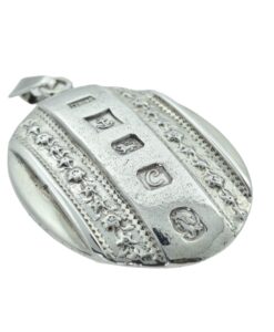 Vintage 1977 Sterling Silver Ingot Locket